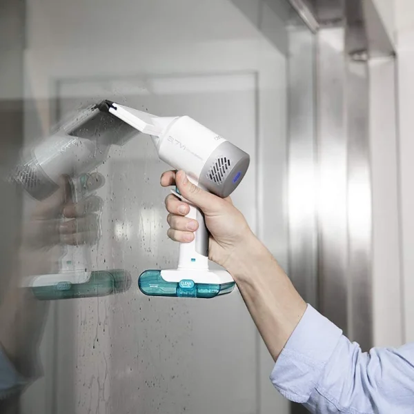 Cecotec Nettoyeur Lave Vitre Sans Fil Gris Blanc à prix réduits 1