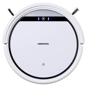 Medion MD 18510 Aspirateur Robot 0.3L 38W Cartouche Télécommande Tapis Blan… grande marque pas cher 7